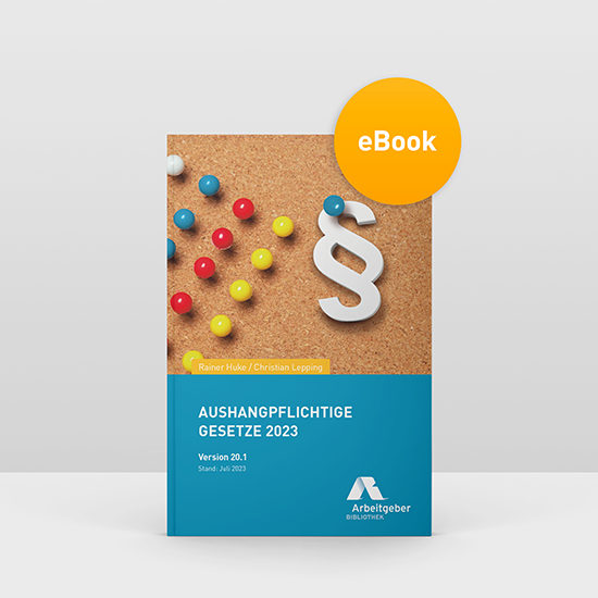 Aushangpflichtige Gesetze 2023 - Onlineversion 20.1 Aushangpflichtige Gesetze 2023 - Onlineversion 20.1