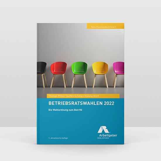 Cover Betriebsratswahlen 2022 | Arbeitgeberbibliothek